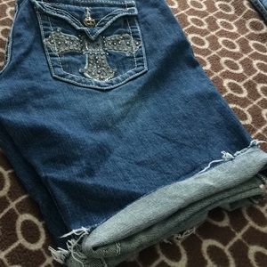 Miss me cut shorts size 31